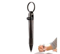 Generico Mini Penna In - Penna Tascabile Con Firma Delicata Da 2,99 Pollici | Pennaa Da Scrittura Compatta Metallo Con Clip Portachiavi E Cartuccia D'inchiostro Ricaricabile | Piccola Pena In : Pe