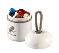 Generico Mini Pill Box, Easy-to-Use Daily Medicine Planner, 1.4x1.8 Inch Compact Case with Internal Compartments, Portable Supplement Holder for Cod Liver Oil and, Senior-Friendly Medication Sorter