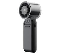 Generico Mini Pocket Fan - Foldable 4-Speed Personal Cooling Device With LED Display | 4000mAh Rechargeable Fan For Travel, Office, Camping | Gift For Family, Friends, And Daily Use