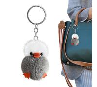 Generico Mini Portachiavi A Forma Di - Ciondolo A Forma Di In Peluche, Accessorio Divertente Per Animali | Superficie Morbida E Soffice Design Giocoso Eye-catcher Dettaglio Decorativo
