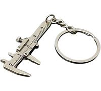 Generico Mini Portachiavi con Calibro a corsoio Moda Portachiavi in Lega, Calibro a corsoio Tascabile in Miniatura di precisione 3DForte e di Lunga Durata