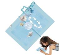 Generico Mini Quaderno Ad Anelli | A Fogli Mobili Ricaricabile Portatile a 5 Anelli - M5 Quaderno A Tascabile | Per Scuola Ufficio Registri Quotidiani Agende Viaggiatori Scrapbooking