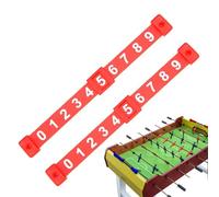 Generico Mini Quadrante del-Custode del-Punteggio di Calcio - Tracker del-Gioco del-Biliardino con Doppio Contatore, di Tabellone Segnapunti Manuale A 10 Cifre, Strumento di Registrazione Compatto