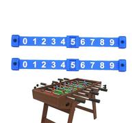 Generico Mini Quadrante del-Custode del-Punteggio di Calcio - Tracker del-Gioco del-Biliardino con Doppio Contatore, di Tabellone Segnapunti Manuale A 10 Cifre, Strumento di Registrazione Compatto