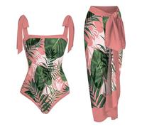 Generico Mini Rasoio Donna Bikini Costume Intero Donna Brasiliana Costume Due Pezzi Donna Imbottito Bikini Perizoma Intero Costume Donna Due Pezzi Taglie Forti