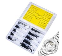 Generico Mini Rubber Rings for Watches - Watch Seal Washers | Seal Washer Rubber | 500pieces Watch Washer | Multiple Sizes Waterproof Repair Accessories Small Assortment Kit for Crowns & Watches