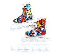 Generico Mini scarpe da skateboard con tastiera - Piccole scarpe da ginnastica da pattinaggio durevoli, regalo decorativo per pattini da | Premi per feste e giochi creativi per bambini, ragazzi, ra