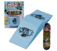 Generico Mini Skateboard da - Set Mini Monopattino da | Giocattolo per Monopattino a Due Ruote - Set di Attrezzi per Scooter con Dita Piccole in Lega, Modello di Giocattolo novità Creativa,