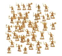 Generico Mini Soldiers Figurines - Toy Soldiers Men, 100x Model Statues Ancient Playsets Board Game For Pretend Play Parties Cake Decorations Boys Girls