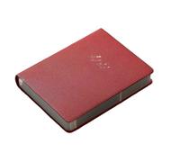 Generico Mini Taccuino Quaderni A6 360P Diario a righe/pagina bianca Planner Journal Blocco note Cancelleria Ufficio Materiale scolastico Bullet Sketch Agenda(Red,Blank Page)