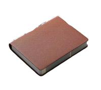 Generico Mini Taccuino Quaderni A6 360P Diario a righe/pagina bianca Planner Journal Blocco note Cancelleria Ufficio Materiale scolastico Bullet Sketch Agenda(Brown,Blank Page)
