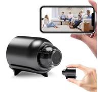 Generico Mini Telecamera Spia 1080P Full HD con WiFi, Visione Notturna e Rilevamento Movimento - Telecamera Nascosta per Casa, Ufficio con Angolo 140°, Visione remota