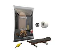 Generico Mini Toy Skateboard - Little Skateboard For Fingers, Creative Fingertip Movement Finish, 99x29x20mm Pocket Size + Bearing Screwdriver Options, Durable Wood Polymer- For Skateboarders