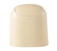 Generico Mini Trash Can - Compact Waste Basket, Desktop Garbage Bin, Non Slip Rubbish Container, Covered Storage Disposal Organizer | Small Countertop Waste Holder, Bathroom Kitchen Bedroom