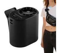 Generico Mini Ventilatore A Clip,Soffiatore Ricaricabile 100 Velocità - Con Display LED Ventilatore Da Tavolo,Per Auto Campeggio Lavoro Casa Ufficio Viaggio Vita Camicia Camera Da Scrivania Spiaggia