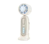 Generico Mini Ventilatore a Mano | 199 Velocità Raffrescamento Display LED | Mini Ventilatore Portatile a Mano | Per Estate Campeggio Spiaggia Pesca Outdoor Casa Ufficio Donne Uomini Bambini