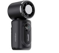Generico Mini ventilatore portatile a clip, a mani libere, regolabile, 5 velocità, con display a LED, per esterni, viaggi, ufficio, accessori da viaggio, regalo