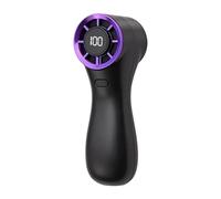 Genérico Mini ventilatore portatile, ventilatore silenzioso estivo con display digitale, personale soffiante a mano, per pic-nic spiaggia in viaggio scuola residenza studenti adulti