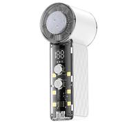 Generico Mini Ventilatore - Ventilatore Portatile | Ventole Portatili Portatili, Raffreddamento Ricaricabile Silenzioso A 199 Velocità | Da Viaggio Per Casa, Ufficio, Interni Ed Esterni, Viaggi Estiv