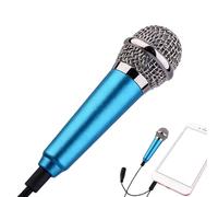 Generico Mini Vlog - Aluminum Alloy Microphone 5.8x1.8x1cm, Portable Lightweight | Compact Earphone Microphone, Speech Recording Live Streaming Podcast Studio Filming Travel Office Outdoor Content R