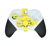 Generico Mini volante per X-Box serie Elite2, controller di gioco accessori ausiliari di ricambio impugnatura console per X-Box serie Elite2 (Giallo)