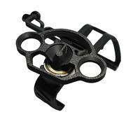 Generico Mini Volante Stampato in 3D per GameSir Nova Lite Controller - Accessorio Sostitutivo DIY per Migliorare l'Esperienza di Guida, Installazione Facile e Design Portatile (Nero)