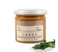 Generico Miniature Basing Material - Earth Texture Sand Effect, Base Filler Natural Desert Landscape for Realistic Terrain Display Fine Grain Craft Powder for Diorama Projects Tabletop Scenery