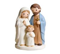 Generico Miniature Resin Nativity Set Christmas Table Display Decoration