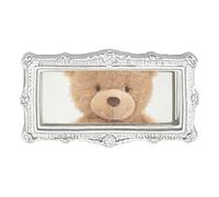 Genérico Miniature Toy House Mirror - Antique Resin Decor | Decorative Miniature Mirror Made Of Antique-style Resin, Ideal For Toy Houses, Scenes, DIY Crafts, Vanity Displays, Tabletop Decor, Art Pro