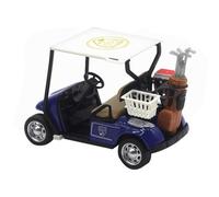 Generico Minigolf Modell 1 36 Diecast Metall Golfwagen Spielzeug mit Rückziehmotor Miniatur Golf Cart Fahrzeugmodell für Mädchen & Sammler Deko Rot Blau Grün