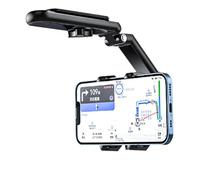 Generico Mirror Phone Clamp, 1 Unit Clip For Driver Safety, Folding Holder