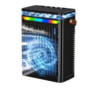 Generico Misting Fan - 6 Speeds Table Air Blow Device With 7-Color Light