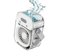 Generico Misting Fan Indoor - Air Blow Device With Water Tank And Light