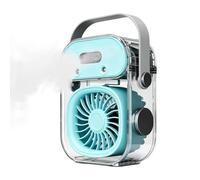 Generico Misting Fan Indoor - Air Blow Device With Water Tank And Light Use