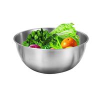 Genérico Mixing Bowls Stainless Steel - Food Grade Kitchen Basin Cooking Bowl | Large Capacity Heavy Duty Salad With Clear Scale, Durable Dishwasher Safe Vegetable Washing Serving For Daily Meal Prep