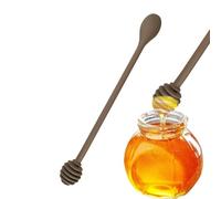 Generico Mixing Stick - Honey-Jam Syrup Stir Tool, Controlled Flow Groove Design, Lightweight Kitchen Use Aid, Cooking Utensil Tool, Sauce Dispensing for Molasses Restaurant Home