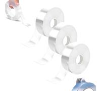 Generico Mixturean Nano Tape, Whateveri/Mixturean Extra Large Double Sided Tape, Clear & Tough Nano Tape, Multipurpose Mounting Tape, ouble Sided Tape Heavy Duty (3pcs)