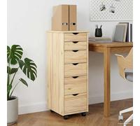Generico Mobile con Ruote con Ruota Marrone 34 x 39 x 93,5 cm,Armadietti e portaoggetti,Armadietti e stipi-42032394