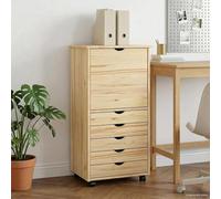 Generico Mobile con Ruote con Ruota Marrone 53 x 39 x 103 cm,Armadietti e portaoggetti,Armadietti e stipi-42032395