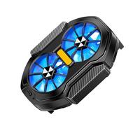 Generico Mobile Cooler - Compact Mobile Phone Lightweight Duaal Fans | Silent Functioning Advanced Phones Cooler Fan, Fast Cooling Cell Phone Refrigerator For Keeping Phones Cool