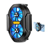 Generico Mobile Cooler - Compact Mobile Phone Lightweight Duaal Fans | Silent Functioning Advanced Phones Cooler Fan, Fast Cooling Cell Phone Refrigerator For Keeping Phones Cool