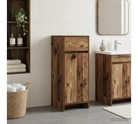 Generico Mobile da Bagno Legno Antico 35 x 36,5 x 85 cm,Armadietti e portaoggetti,Componenti di arredo,Componenti di arredo bagno-890750