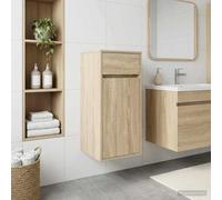 Generico Mobile da Bagno Rovere Sonoma 35 x 36,5 x 85 cm,Armadietti e portaoggetti,Componenti di arredo,Componenti di arredo bagno-890746