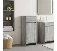 Generico Mobile da Bagno Sonoma Grigio 35 x 36,5 x 85 cm,Armadietti e portaoggetti,Componenti di arredo,Componenti di arredo bagno-890749