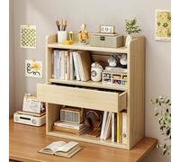 Generico Mobile Da Scrivania For Dormitorio, Libreria Da Scrivania Con Cassetto, Scaffale Organizer Da Scrivania For Libri, Piante, Cosmetici