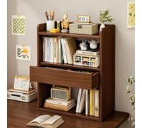 Generico Mobile Da Scrivania For Dormitorio, Libreria Da Scrivania Con Cassetto, Scaffale Organizer Da Scrivania For Libri, Piante, Cosmetici