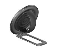 Generico Mobile Device Support - Magnetic Grip Handset Stability for Desk Work Study Viewing | Aluminum Alloy with Silicone Base, Usage for Home Office Bedroom Travel Train Bed