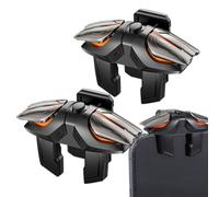 Generico Mobile Game Controller - ABS 2 Pcs | Game Triggers, Sensitive Smartphone Joystick | Mechanical Cell Phone Clip For Leisure Entertainment