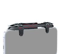 Generico Mobile Game Triggers, Zero Delay Controller, 2 Pieces Cell Phone Trigger Attachments with Ergonomic Grip, Aid with Fast Response, Daily Supplies for Practice Leisure Social Play Kids