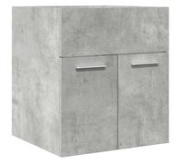 Genérico Mobile Lavabo Bagno Grigio Cemento 41x38,5x46 cm in Truciolato,Grigio,9.5kg,856204